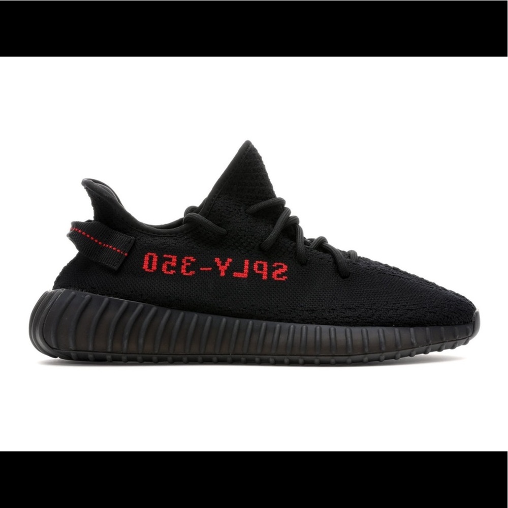 (SOLD) NEW Yeezy Boost 350 V2 Red/Black Adidas